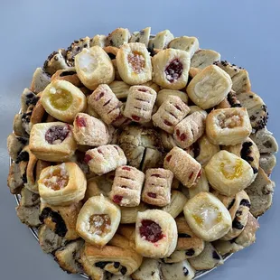 Assorted pastry platter