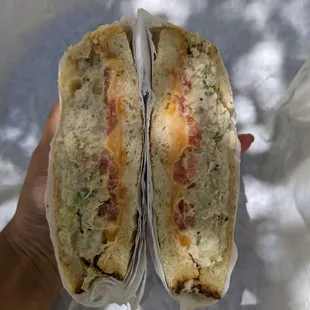 Tuna melt $8