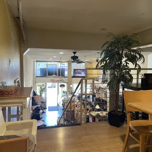 Inside loft area