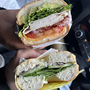 Richard&apos;s Dagwood Sandwich Bob&apos;s Bagel Breakfast
