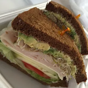 California sandwich on squaw