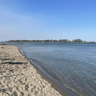 Beach/Sand area and launch in background