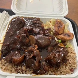 Small oxtail meal