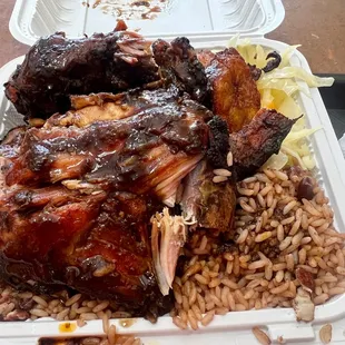 Jerk Chicken Meal (DARK MEAT)
