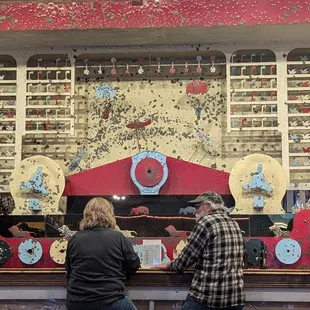 The famed Coney Island shooting gallery