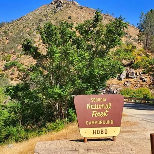 Abandoned camp down the river