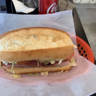 The #16 sandwich, The Italian sub.  Delicious!