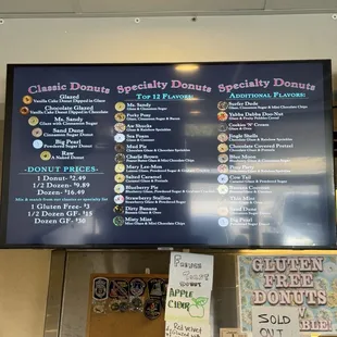 Menu (1st half)