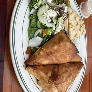 Spinach Pie Dinner