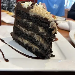 German chocolate cake