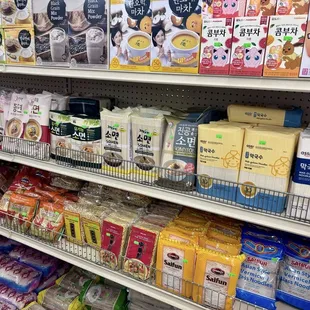 Lots and lots of noodles