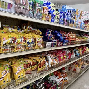 Lots of snacks to try!