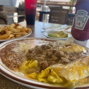Chili Verde Omelette