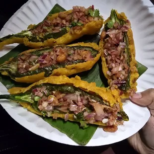 Mirchi bhajji