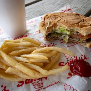 Burger combo perfection