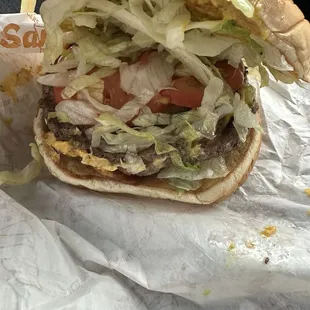 Double Meat and Cheese Combo