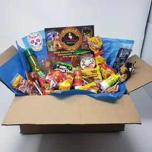 Spicy Tamarindo Box filled with all your favorites