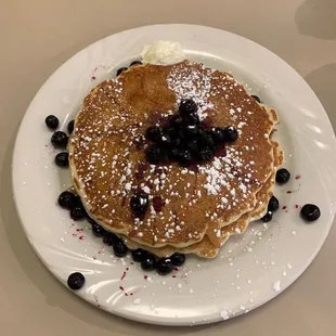 Blueberry pancake