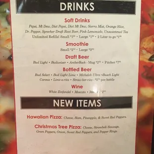 Drinks for everyone.