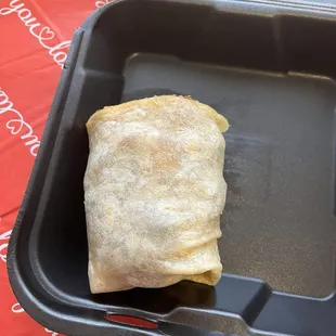 Half a burrito