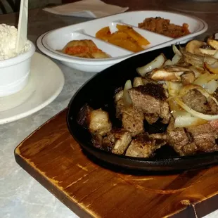 Steak and marlin dip