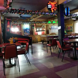 the interior of the restaurant