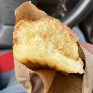 Maple twist tasted like day old donut