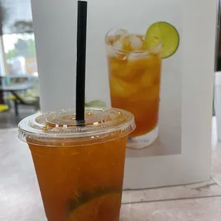 Thai lemon Tea !
