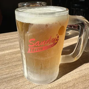 Frosty mug of Size 7