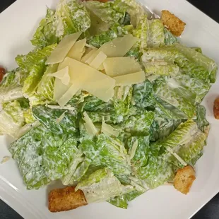 a plate of salad