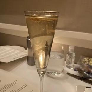 House cocktail (peach)