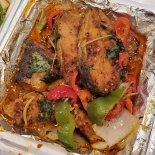 Red Curry Catfish