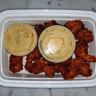 Rock Shrimp Tempura. $10