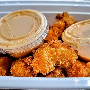 Rock Shrimp Tempura. $12