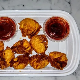 Fried Shrimp Dumplings (8). $9.00