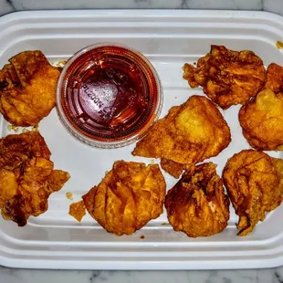 Fried Shrimp Dumplings. $9