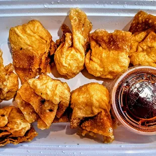 Fried Shrimp Dumplings (8). $12.00