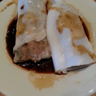 Beef Rice Noodle Roll Lunch
