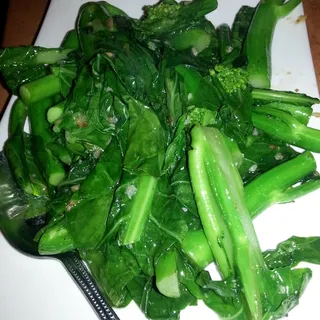 Wok Stir-Fried Chinese Broccoli