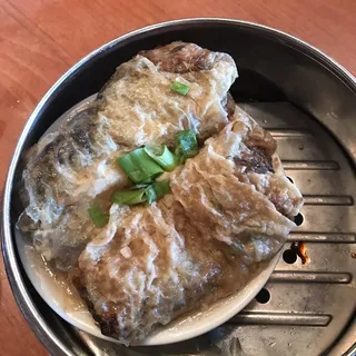 Steamed Bean Curd Skin Roll