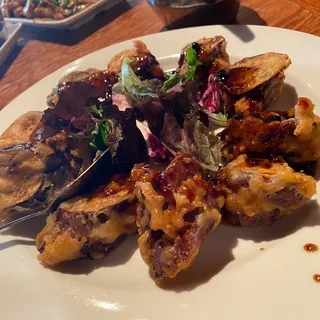 Stuffed Eggplant in Black Bean Sauce