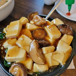 Bok Choy w/ Shiitake Mushrooms and Tofu