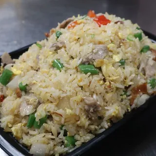 Spicy Duck and Pineapple Fried Rice