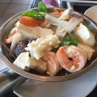 Fish Fillet and Tofu Hotpot
