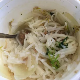 Delicious Pho!!!!! Amazing as always (all her food is great, love drunken noodles, fried rice, Thai tea, egg rolls, spring rolls, etc etc)