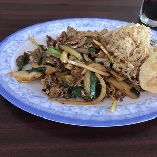 Extra Spicy Mongolian Beef