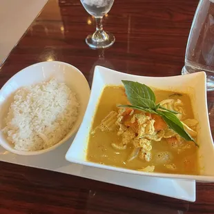 Yellow Curry without pineapple