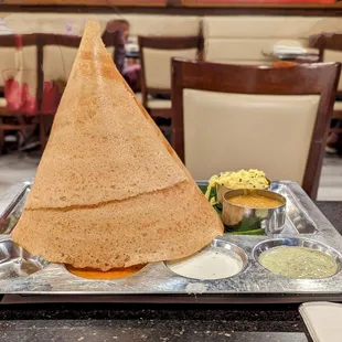 Ghee roast dosa