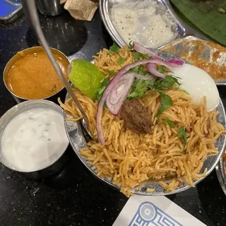 Lamb biryani (Boneless)