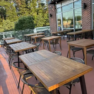 Outdoor patio.
